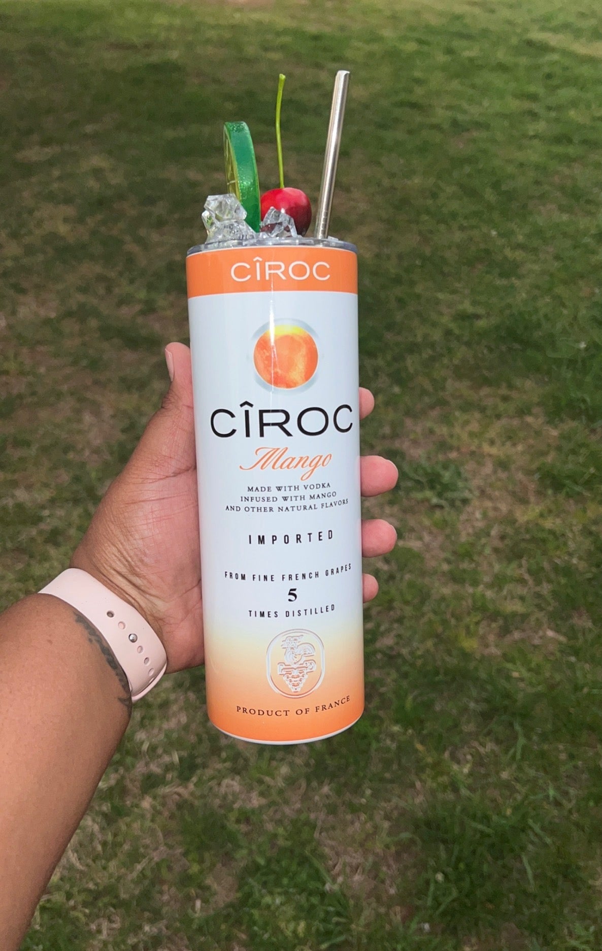 Custom Alcohol Tumbler